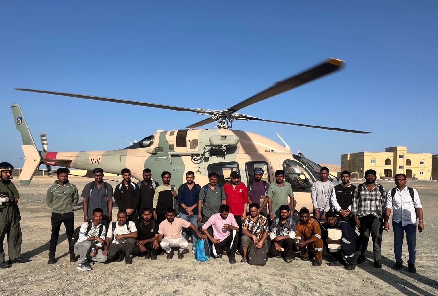 24 Indian Seafarers Rescued Through Coordinated Efforts of Indian Coast Guard and Omani Authorities
